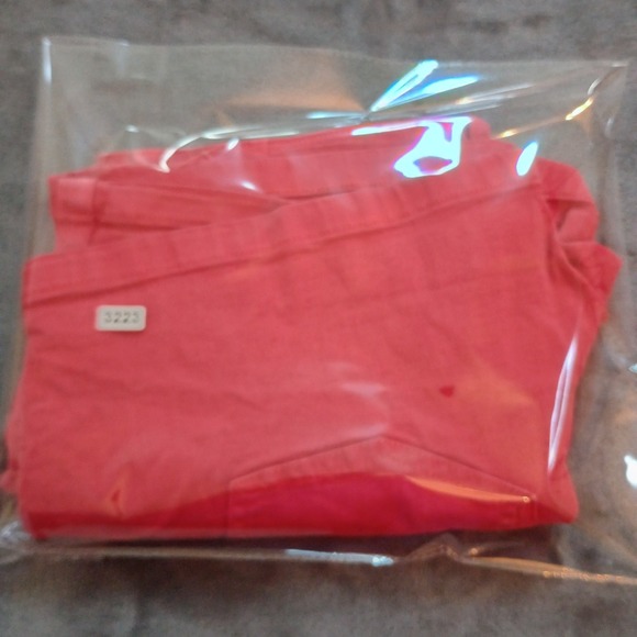 Pistola Mara Melissa Shorts Womens Sz 29 Dark Coral Red Cotton Viscose High Rise - Picture 15 of 15